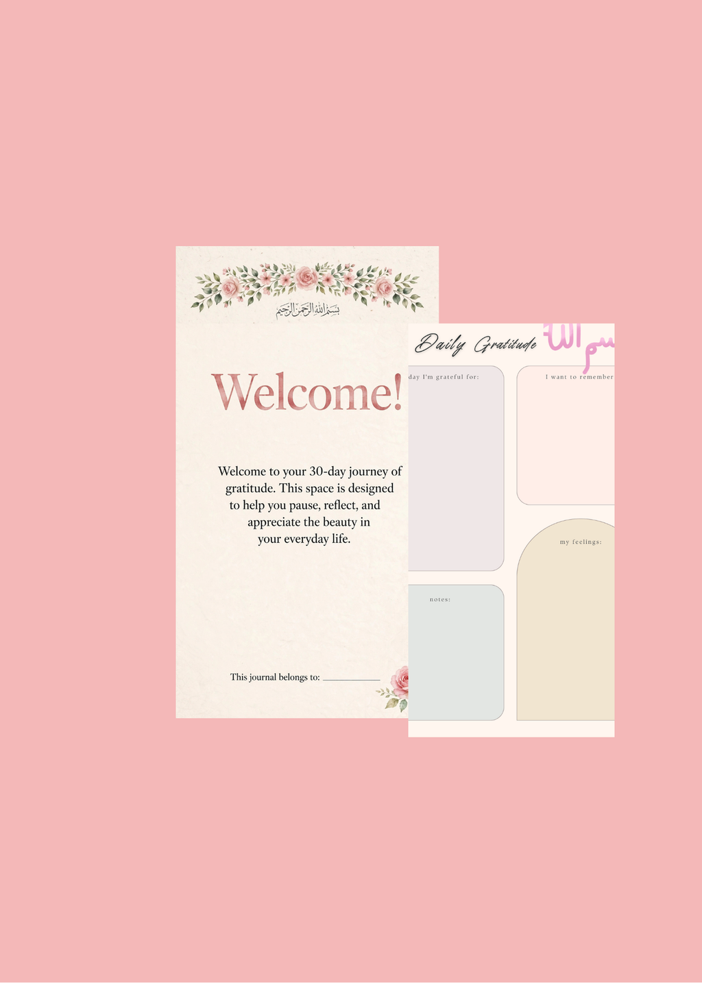 As Salam Daily Journal — Islamic Mindfulness & Gratitude Journal