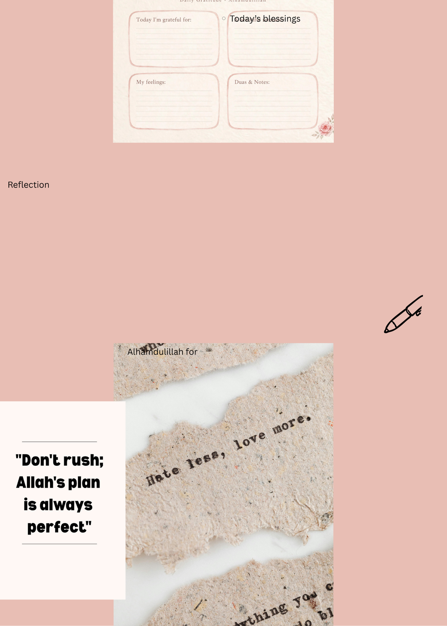 As Salam Daily Journal — Islamic Mindfulness & Gratitude Journal